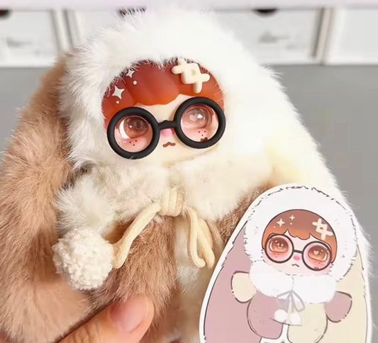 Jojo🩷Lokiki glasses+pucky study+twinkle toothless+rara purple+nanci purple+dimoo butterfly+kuku and kerropi beans