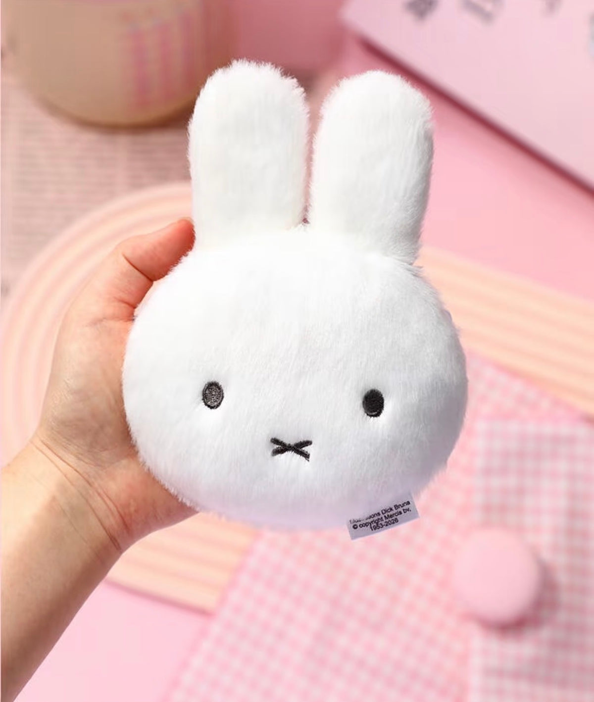 (Pre-Order) VIPO · Real Miffy plush earphone/coin purse charm