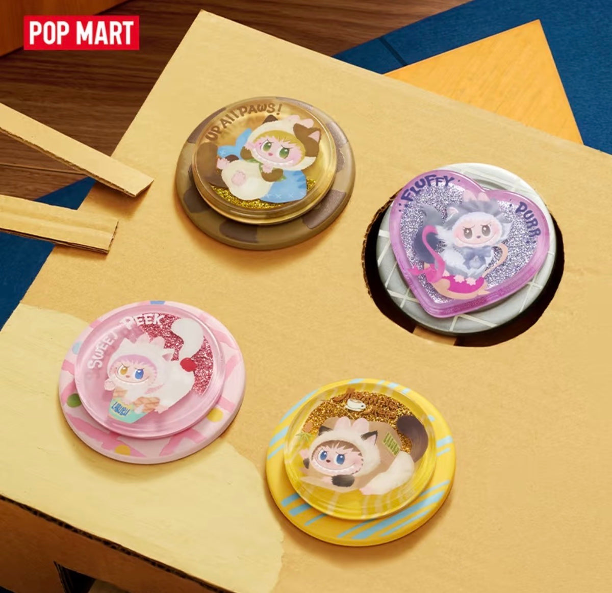(Pre-Order) Pop Mart · THE MONSTERS CAT MODE ON Series Magnetic Phone Holder Blind Box
