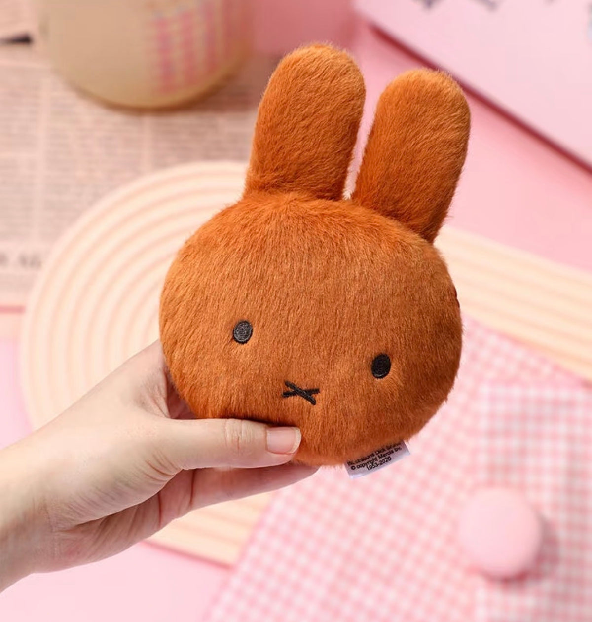 (Pre-Order) VIPO · Real Miffy plush earphone/coin purse charm