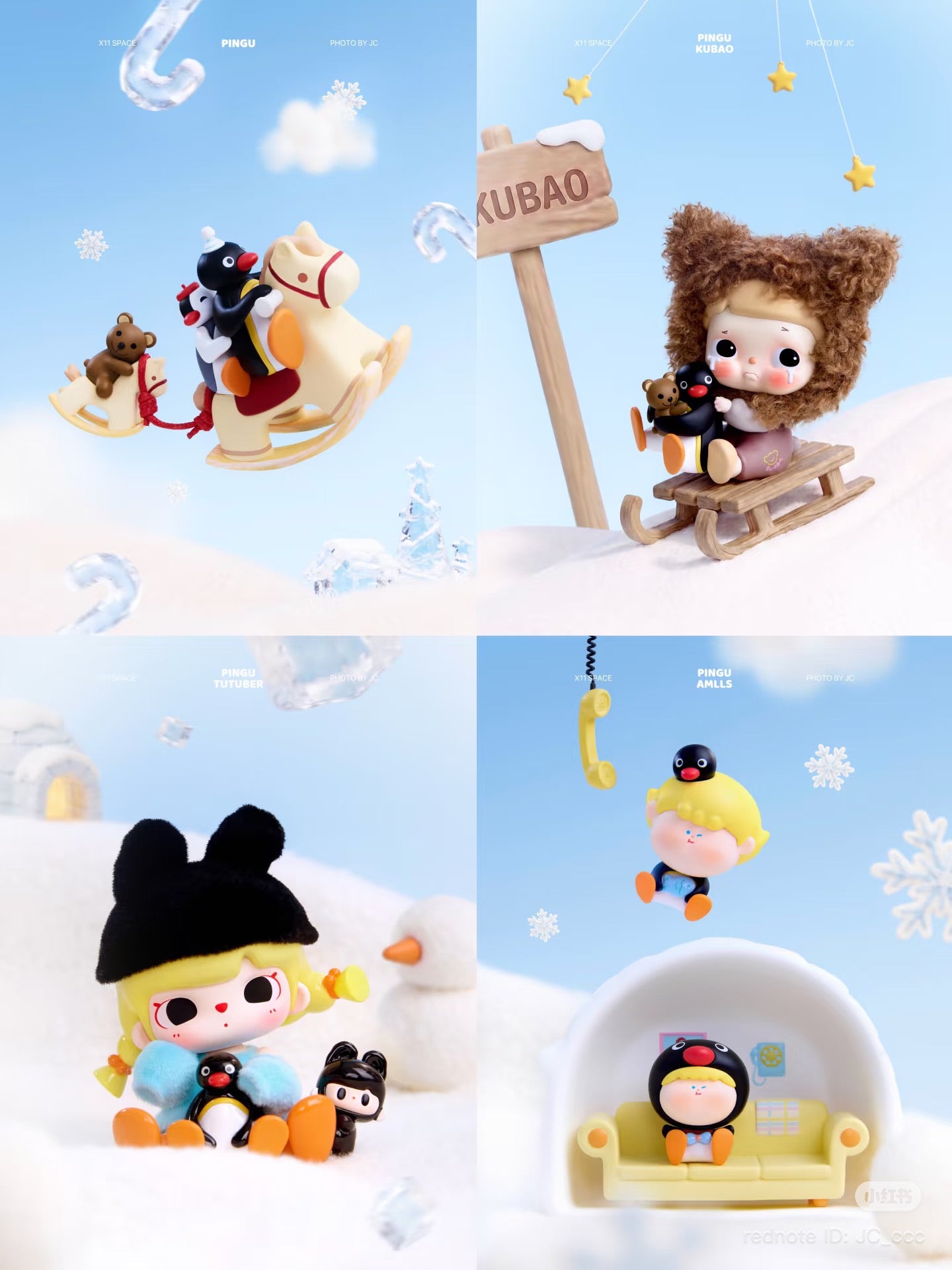 (Pre Order) Pingu 45th Anniversary Heartwarming Adventure
Series Blind Box
