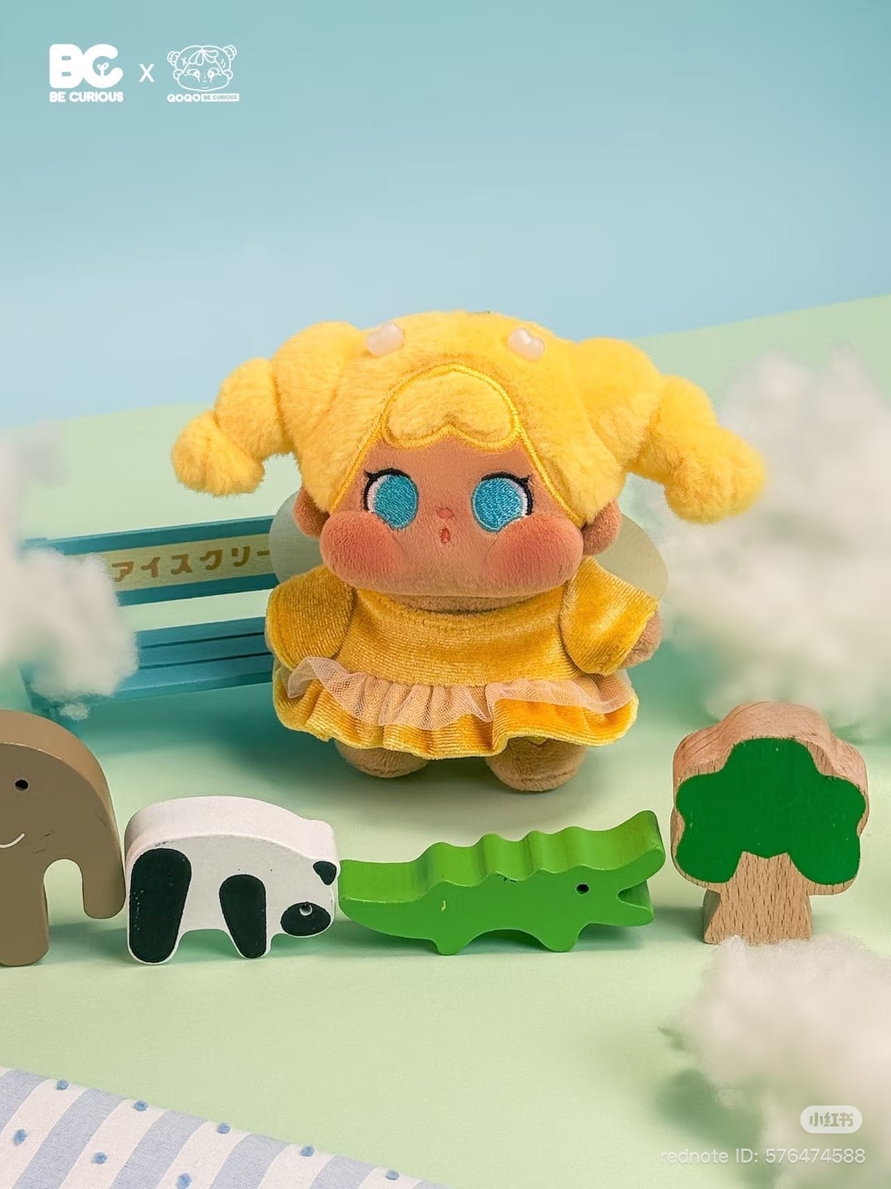 (Pre Order)Qoqo Hu Fudai Plush