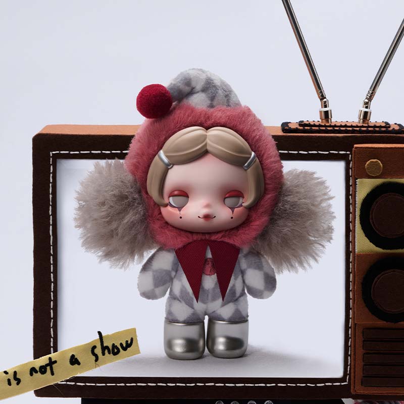 θ Skullpanda Off Mode Series Plush Pendant