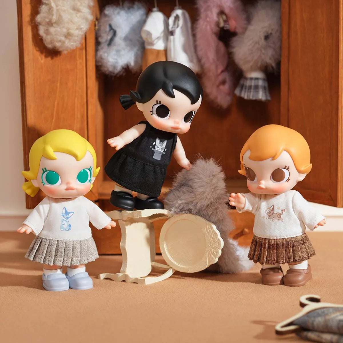 (Available 12.19) Baby Molly Winter Fit Check Series-Vinyl Plush Pendant Blind Box