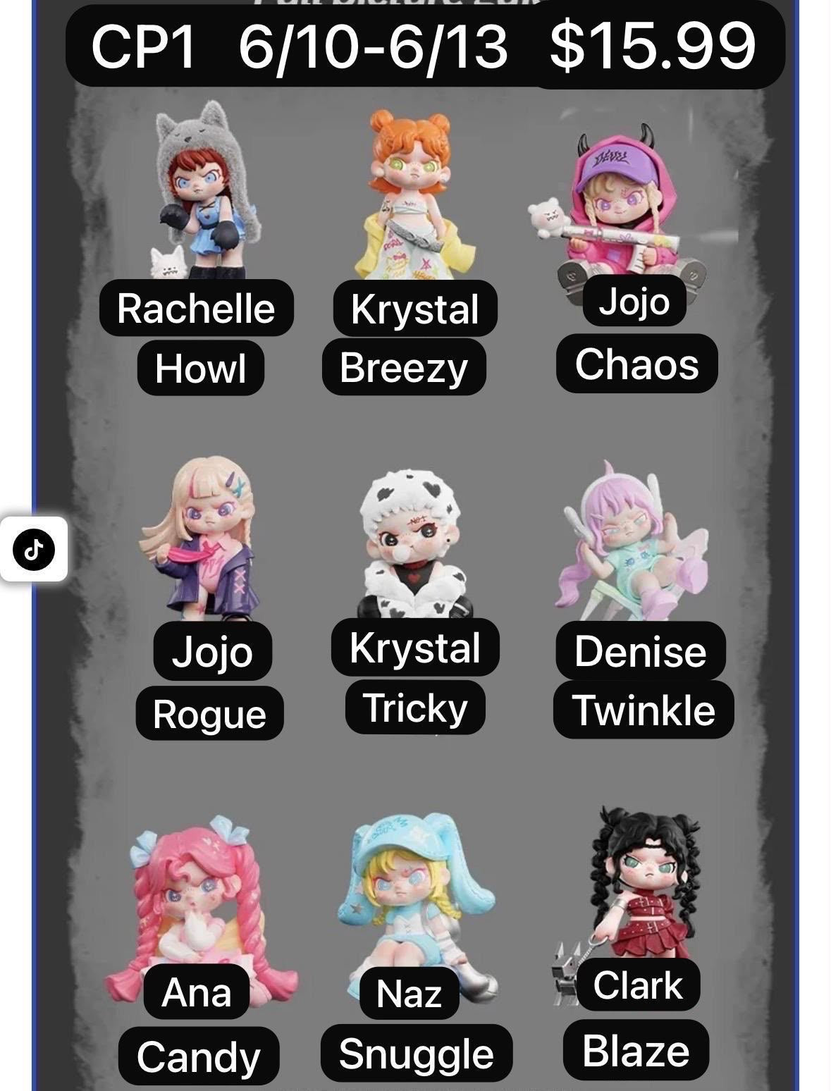 Dora Just Be Yourself Series blind box