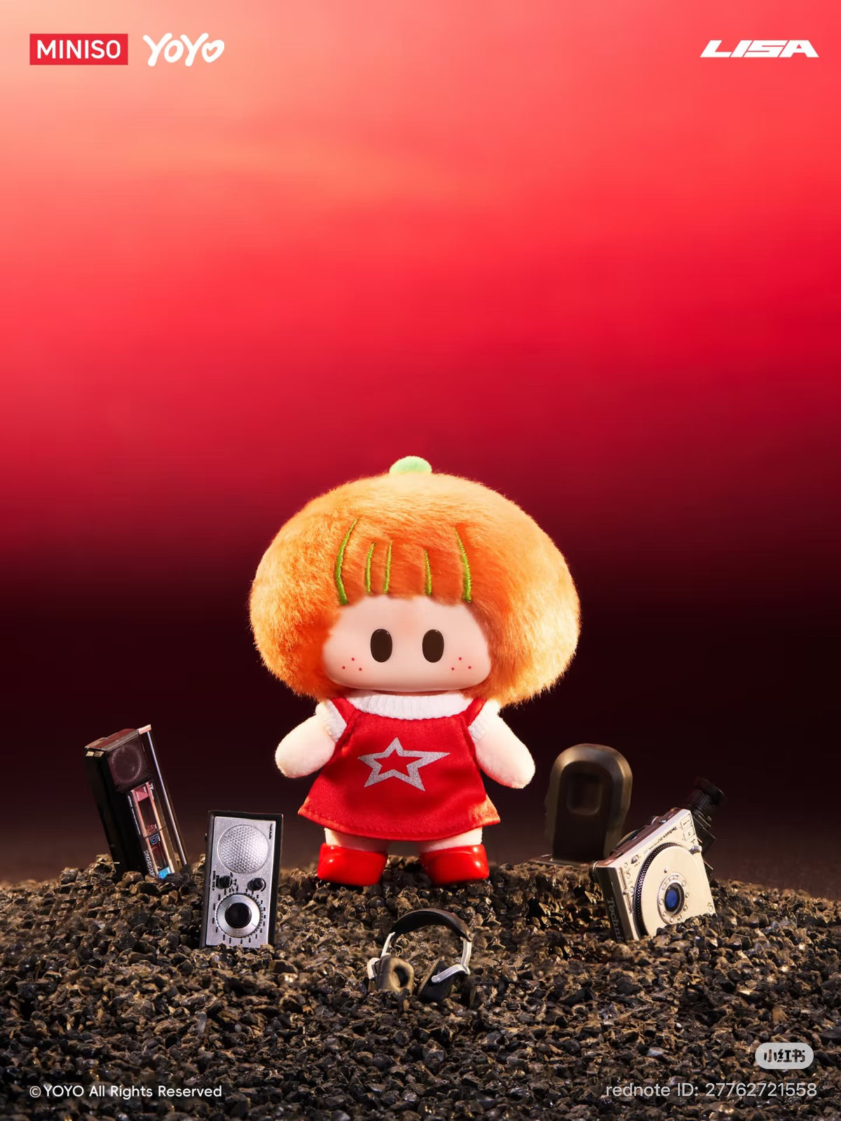 (Pre-Order) Yoyo X Lisa Alter Ego Vinyl Plush Blindbox
