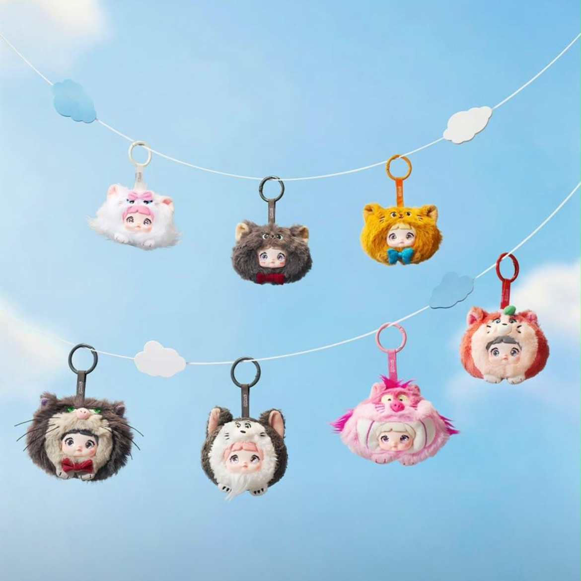 (Pre-order)Nommi X Disney Cat Diary Series Plush Charm Blind Box