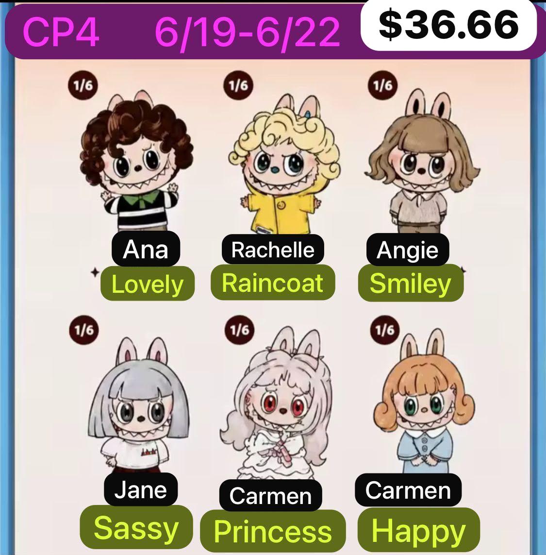 (Pre-Order)The Monsters Hair Salon Series Plush Blind Box