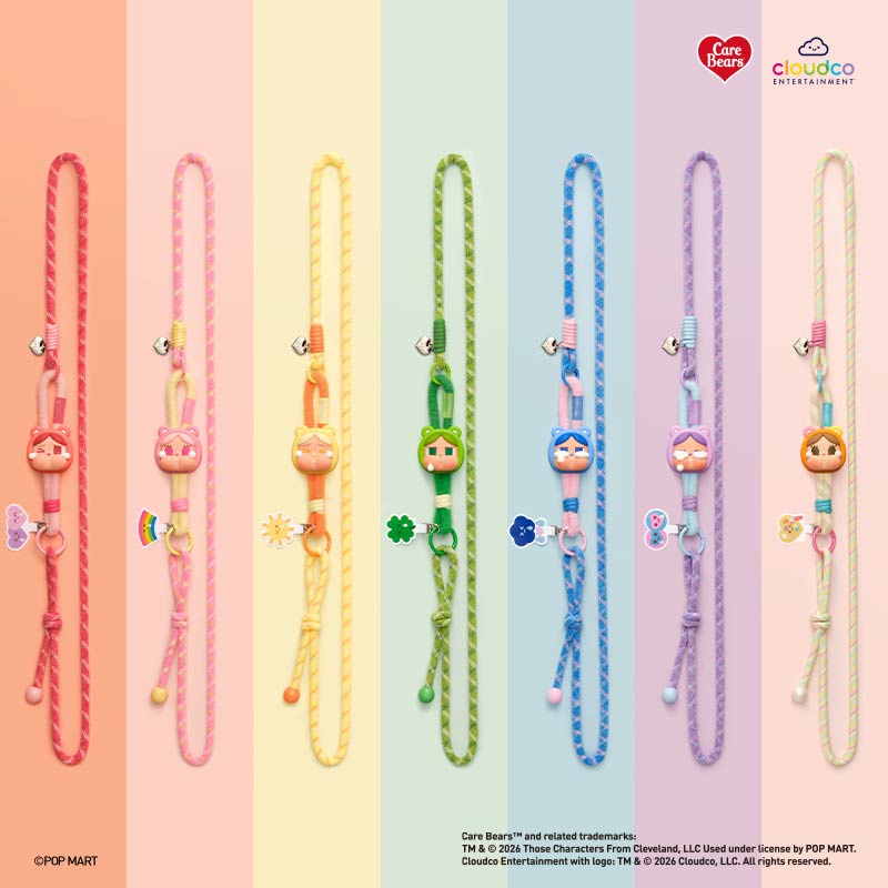(Pre-Order)Crybaby x Care Bears Long Lanyard Series Blind Box