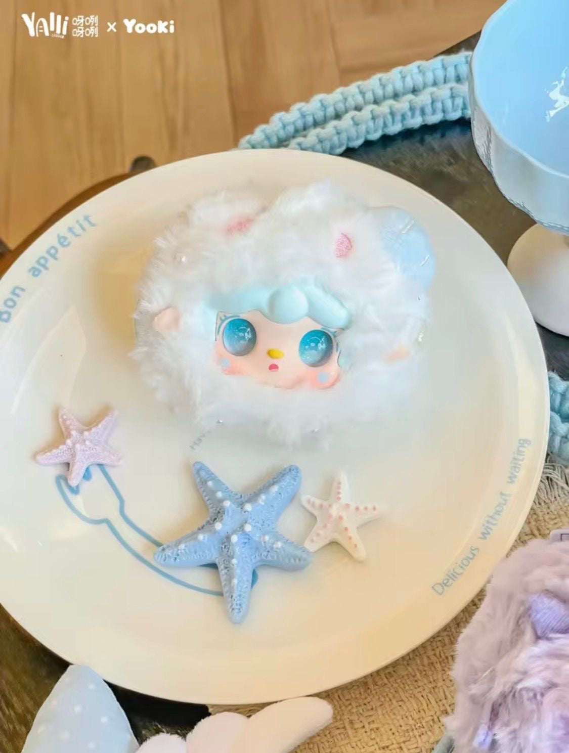 (Pre Order) Yooki Ocean Blue Bubble Plush