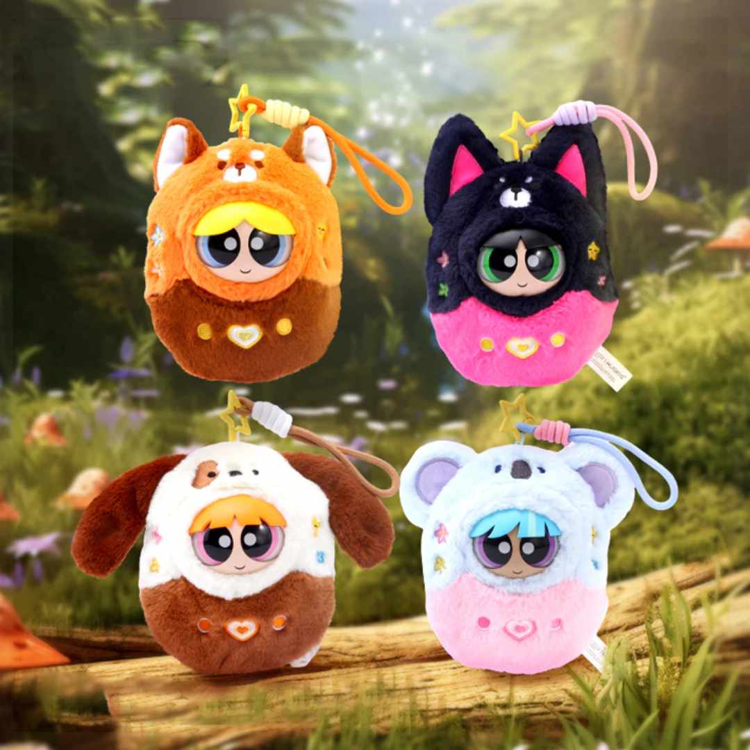 Power Puff Girls Game Device Plush Toy Blind Box