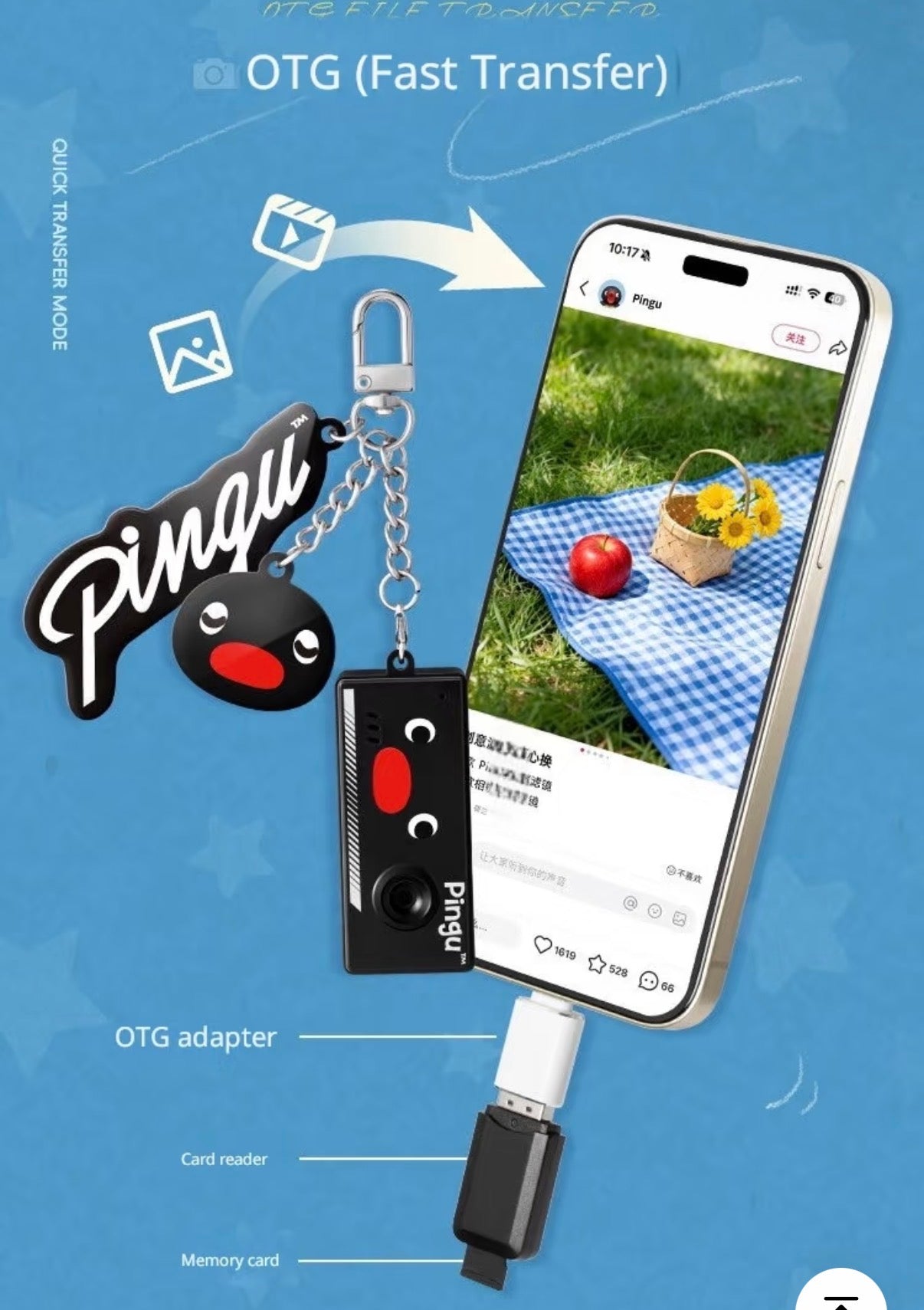 (Pre-Order) Marktubu Pingu Mini Camera Blind Box Birthday Gift for Girls Cute Charm Thumb CCD Graduation Gift