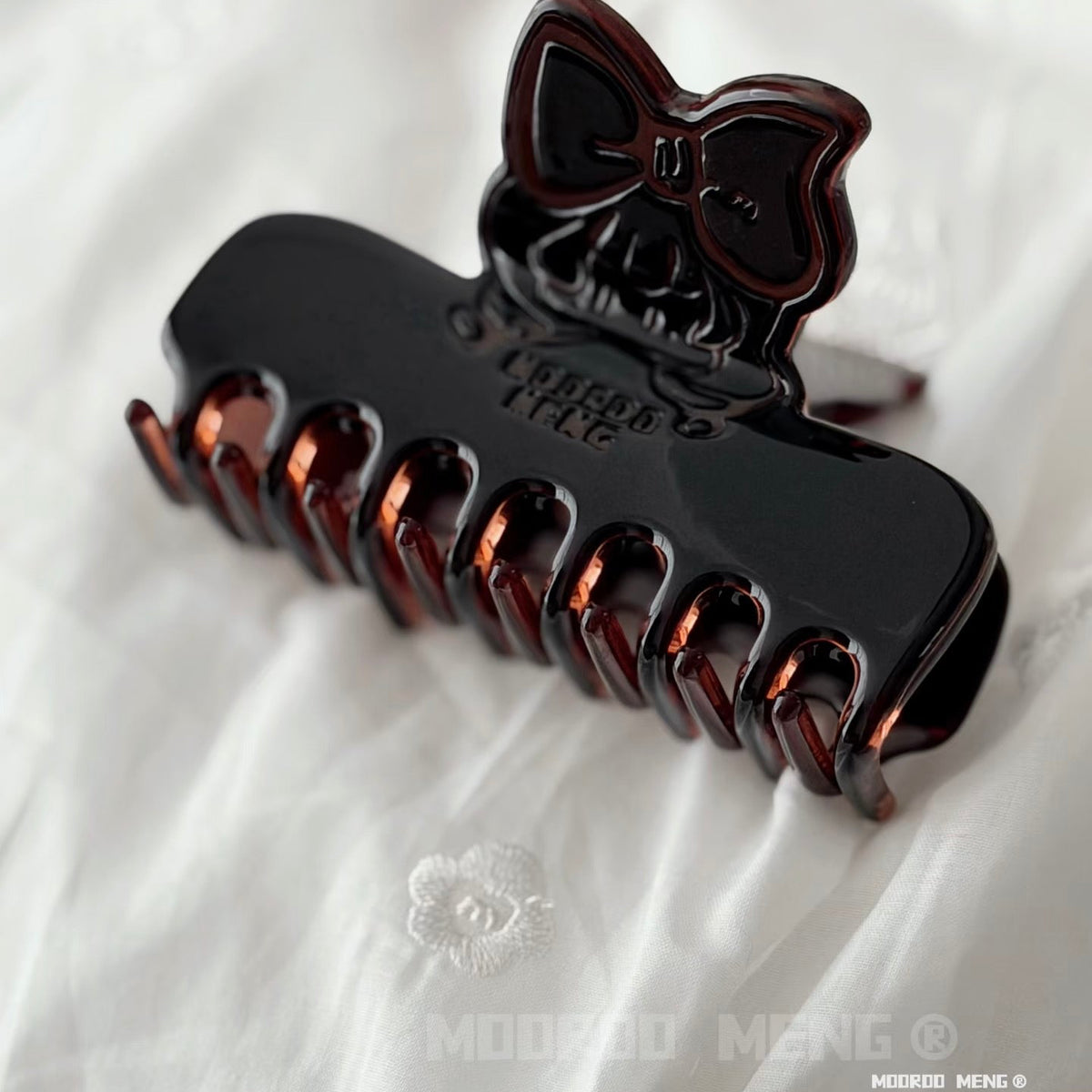 (Pre-Order) Mooroo Meng Coffee Jelly Acetate Claw Clip