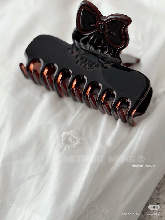 (Pre-Order) Mooroo Meng Coffee Jelly Acetate Claw Clip