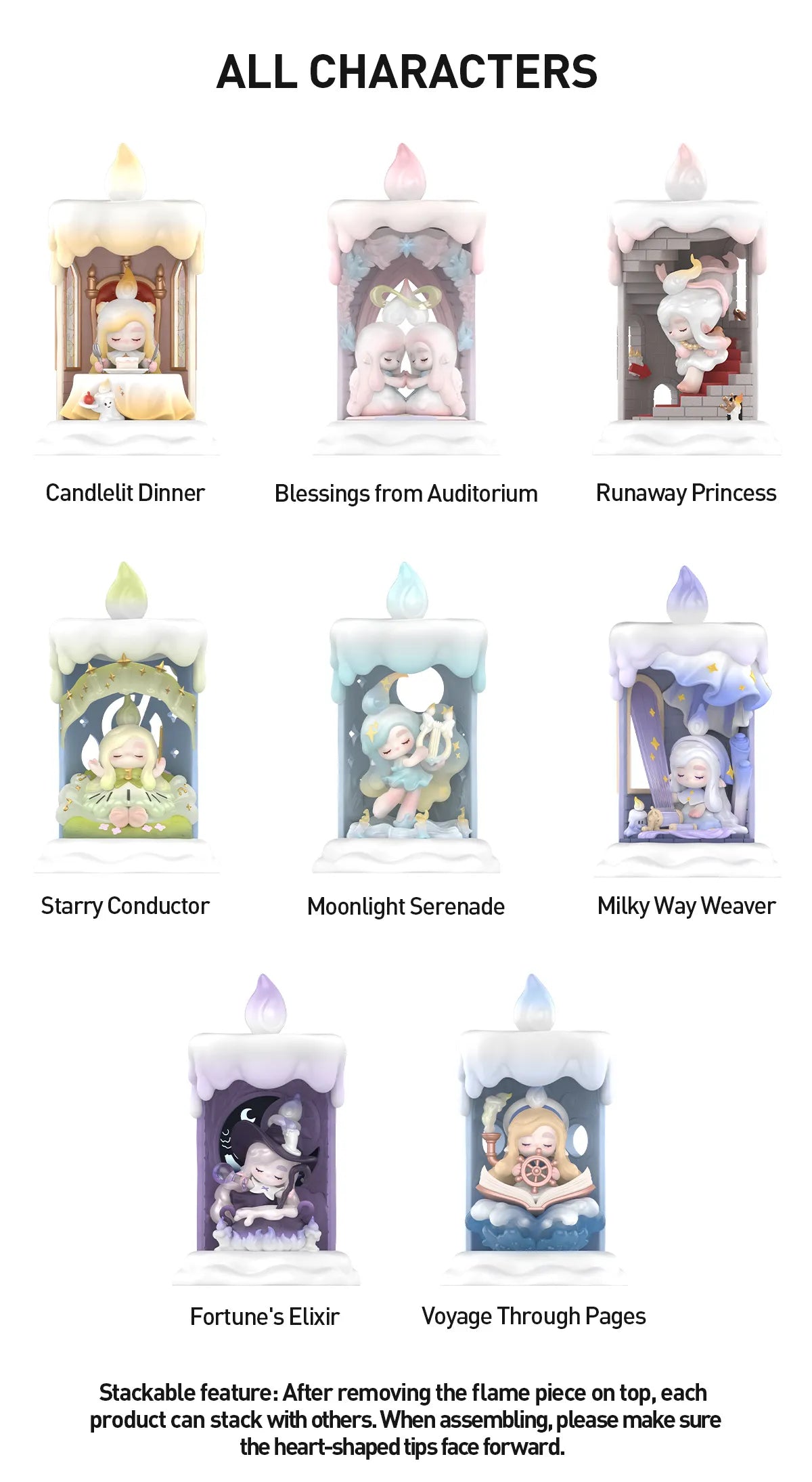 CHAKA Candlelit Wander Series Figures