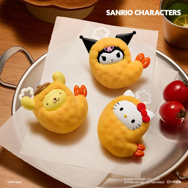 (Pre-order) POP BEAN Hello Kitty and Friends Fried Shrimp Series