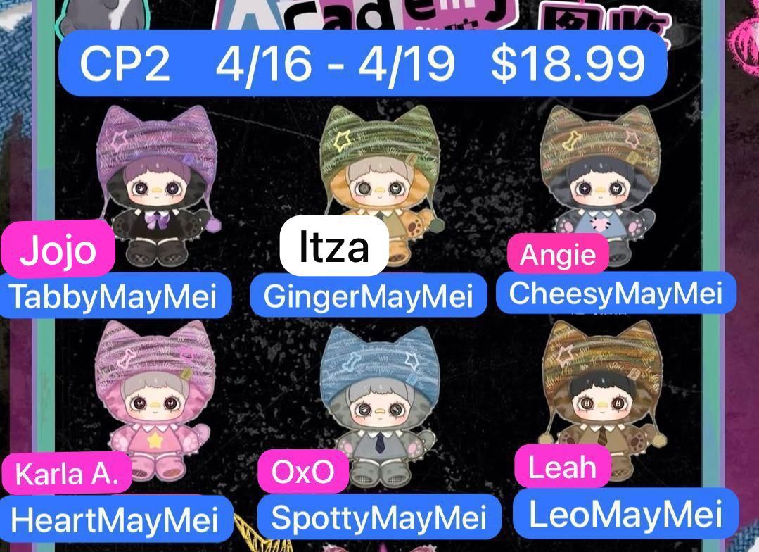 Maymei Kitty Academy Plush Blind Box