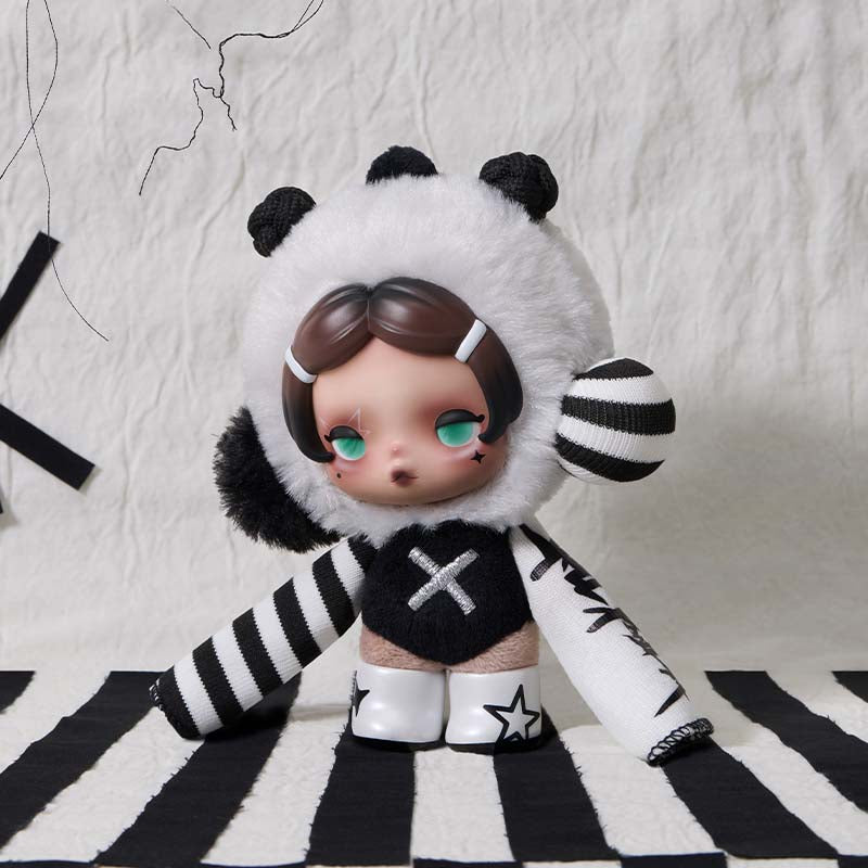 θ Skullpanda Off Mode Series Plush Pendant