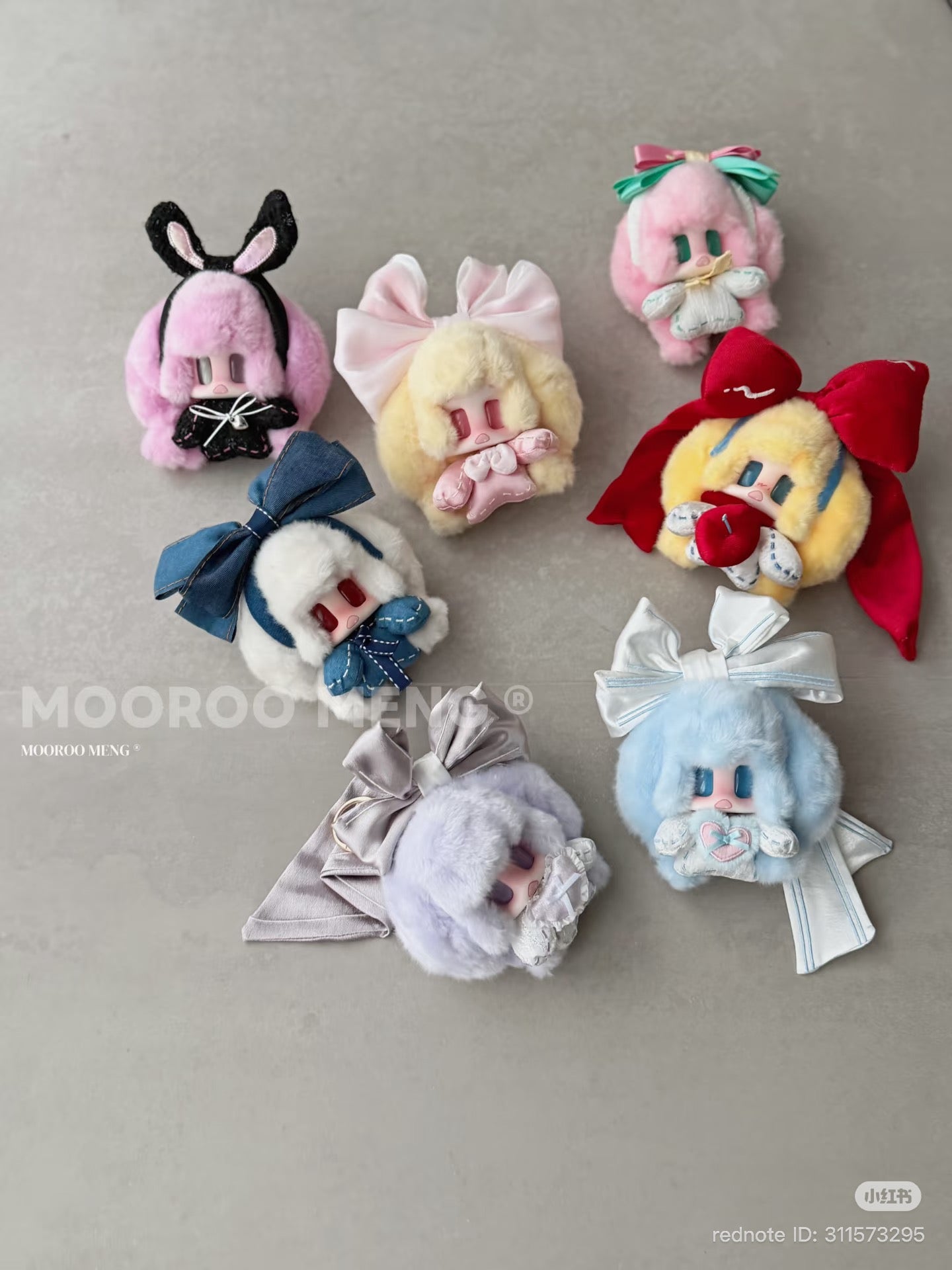 (Pre-Order)Mooroo Meng Bow’s Diary Vinyl Plush Pendant