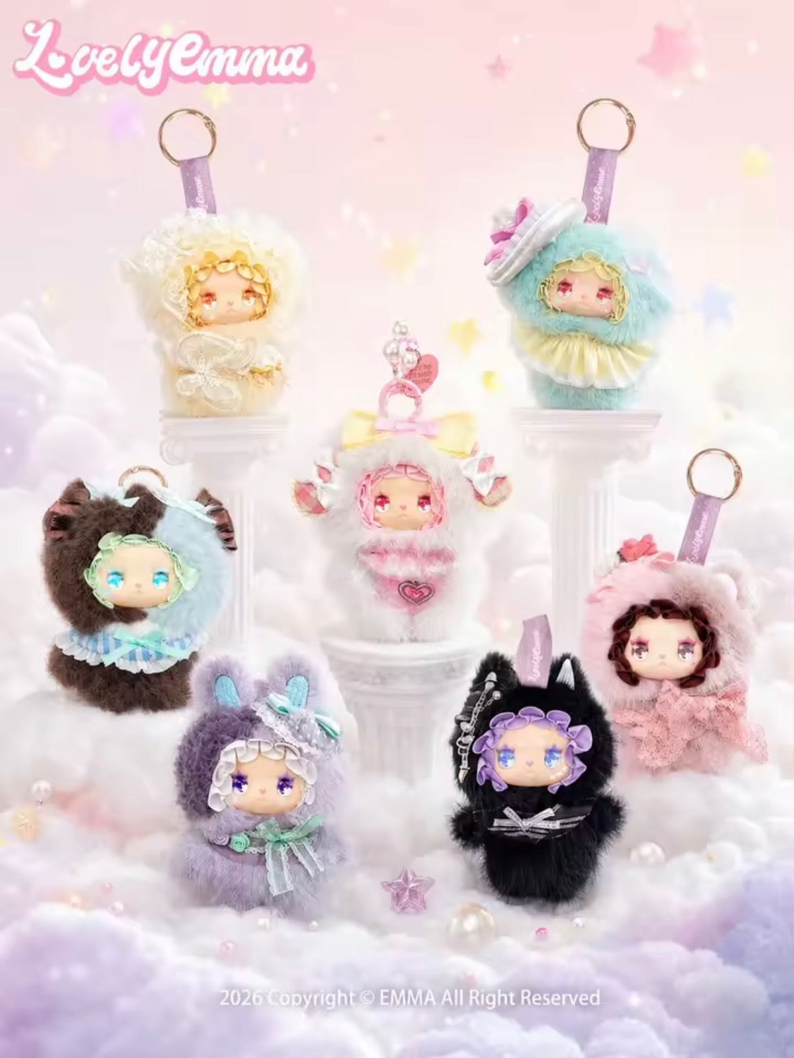 (Pre Order) Lovely Emma Fall into a dream world Plush Pendant