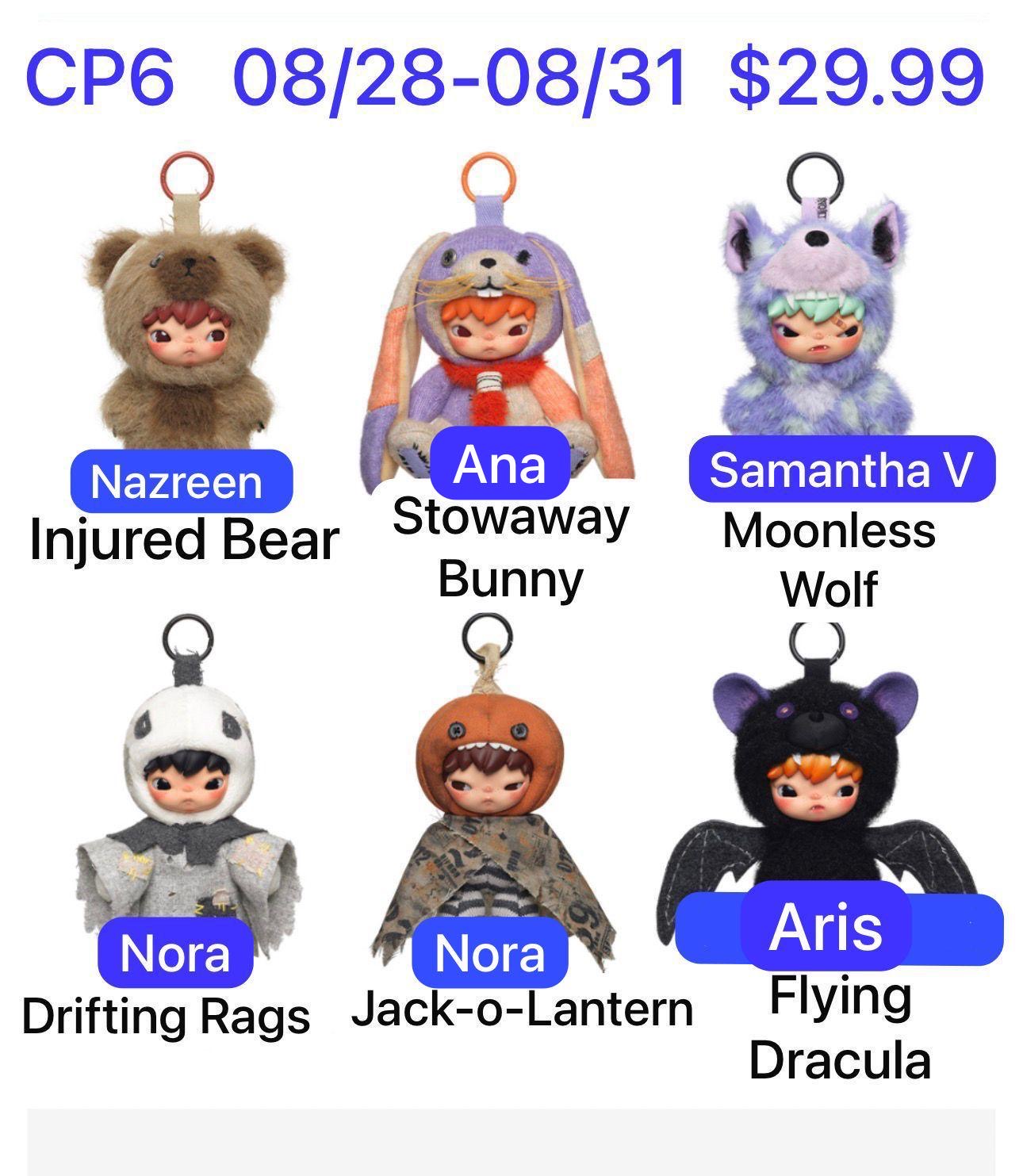 (Pre-Order) PPMT Hirono After Dark Plush Series blind box