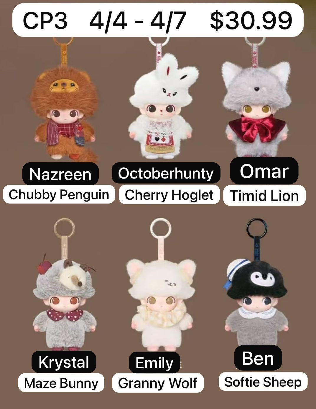 Dimoo The Secret Theater Club Series Blind Box
