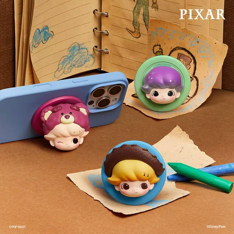 (Pre-Order)Dimoo World x Pixar Series Magnetic Phone Holder Blind Box