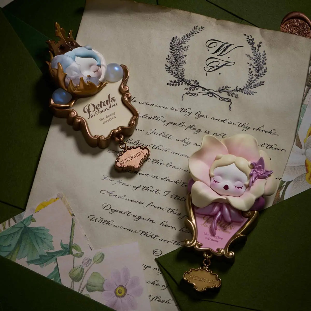 (Pre-Order)SKULLPANDA Petals in Four Acts Series Fridge Magnet