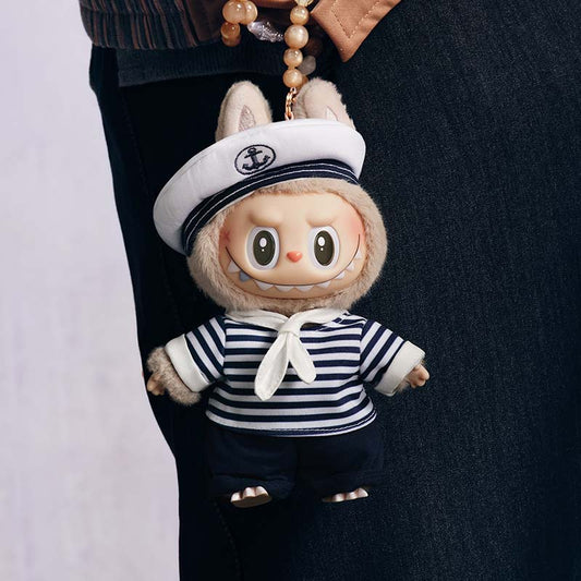 (Pre-Order)POPLAND The Monsters De Vliegende LABUBU Series Sailor Vinyl Plush Hanging Card