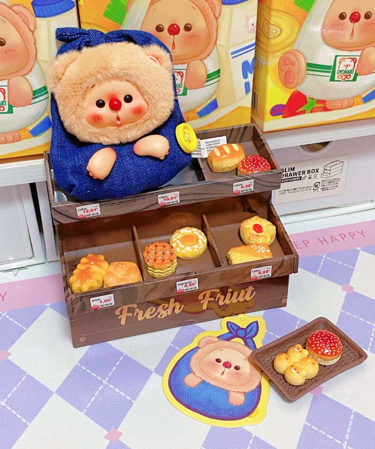 OYO Bear Cub Mini Bag Series Touch & Feel