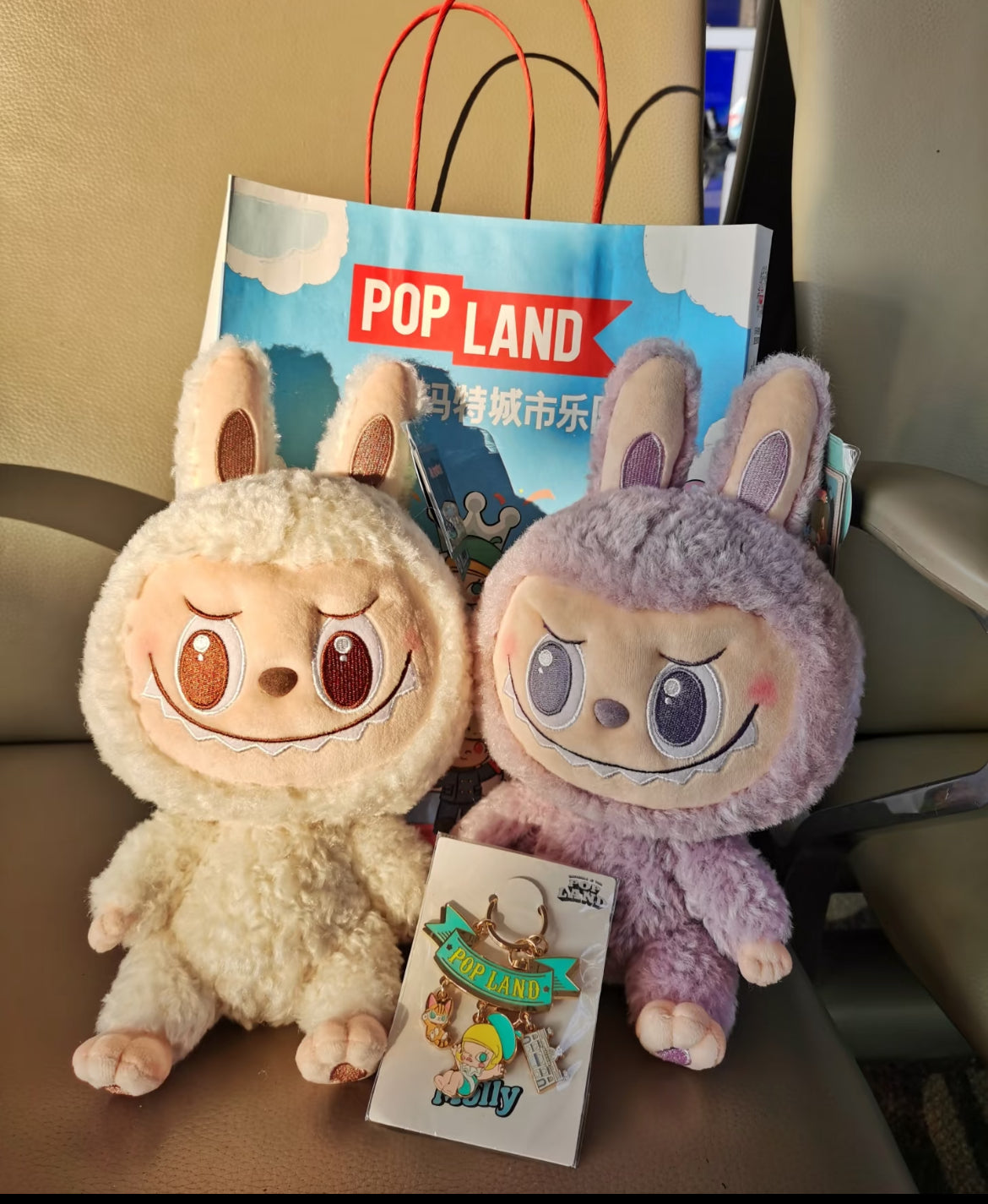 Matt- popland exclusive monster plush 37cm （3 white+3 purple）