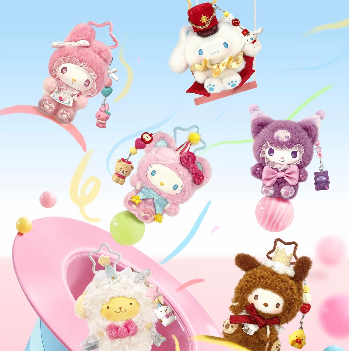 (Pre-Order) Sanrio Family Dream Parade Vinyl Plush Blind Box