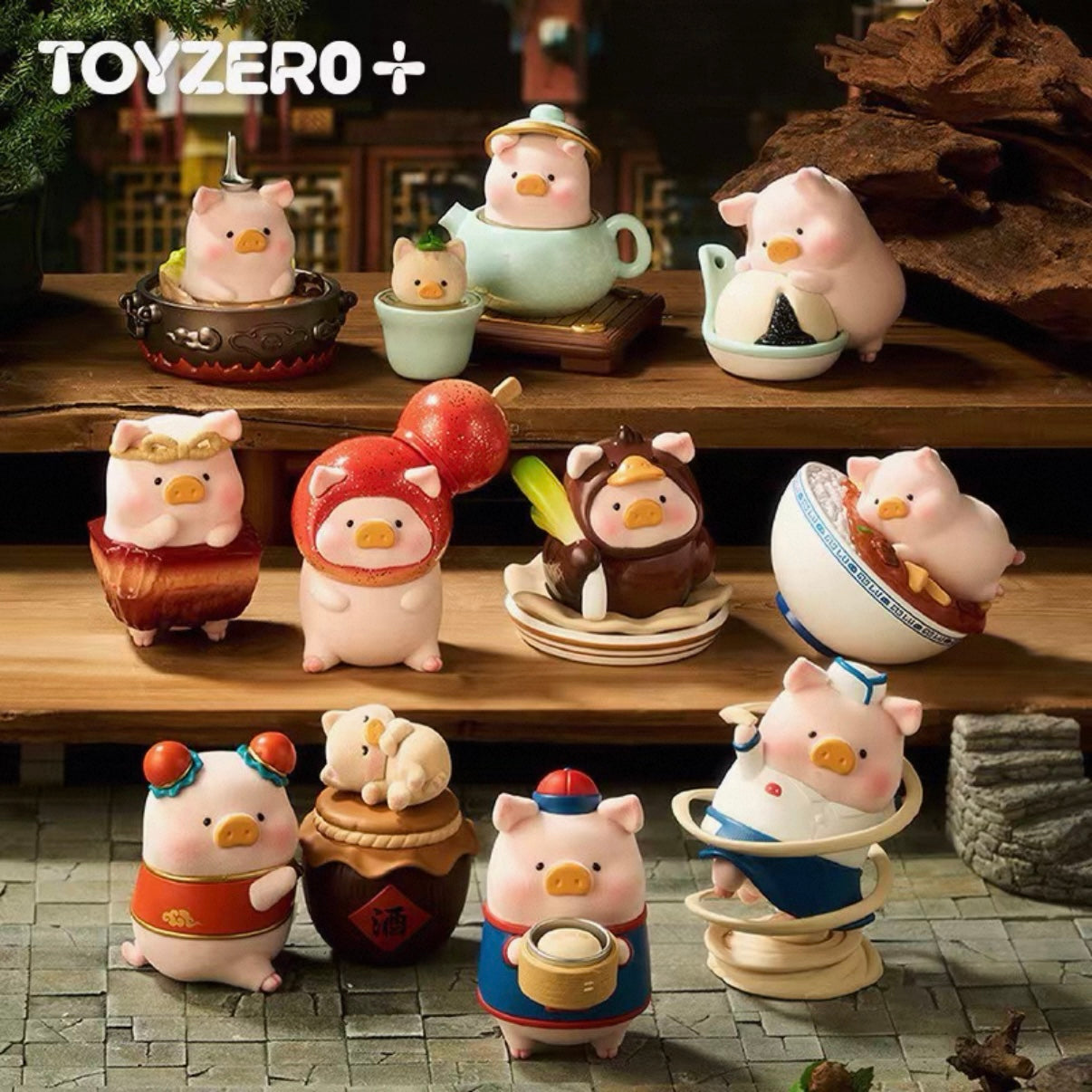 (2 days)Lulu the Piggy Lulu’s Restaurant Figure Series Blind Box