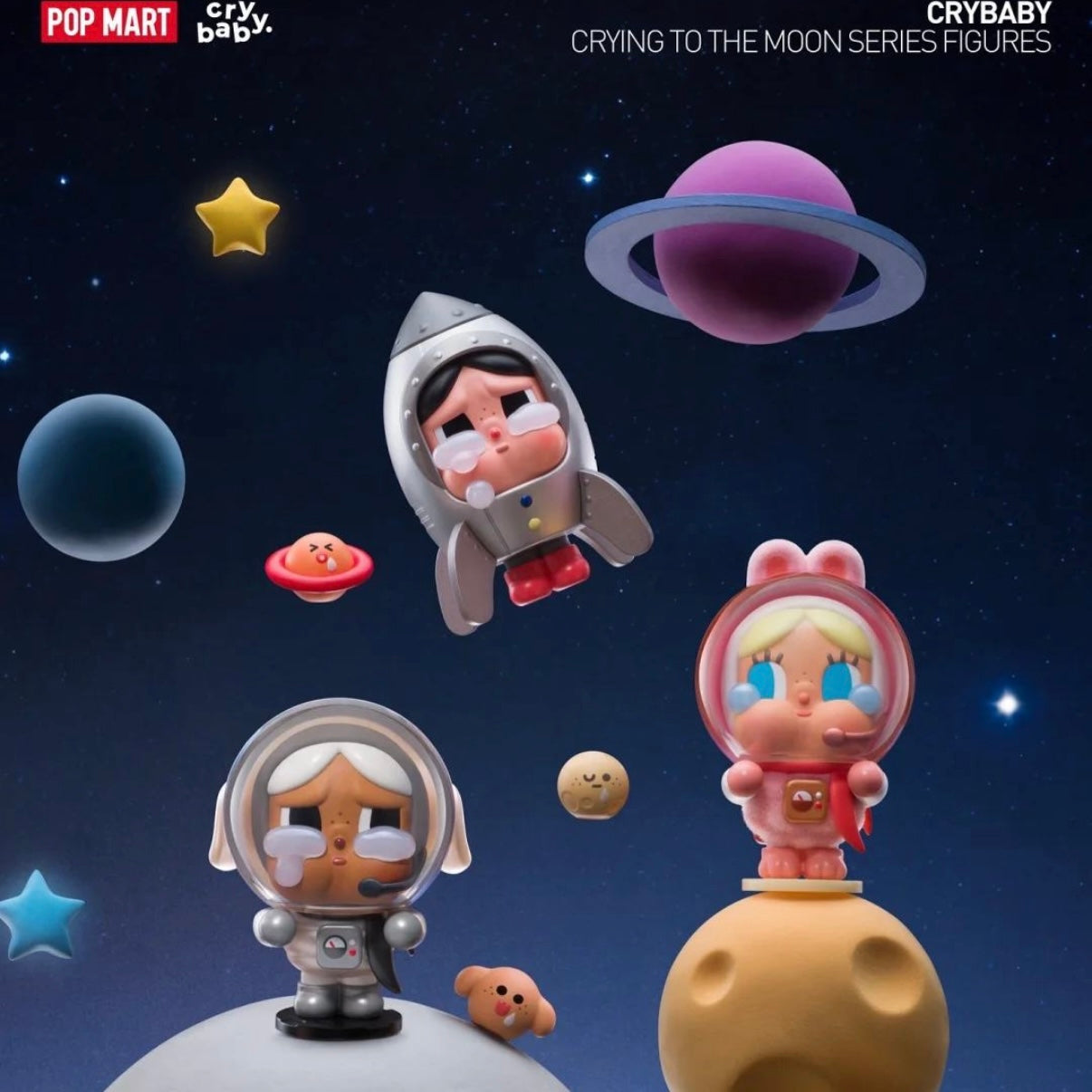 (Available 12.13)Crybaby Crying to the moon series Figures Blind Box