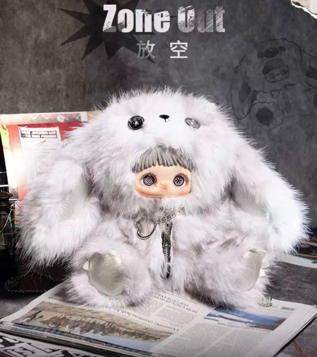 Maymei Robel Doll Plush Bag 400% Series Blind Box
