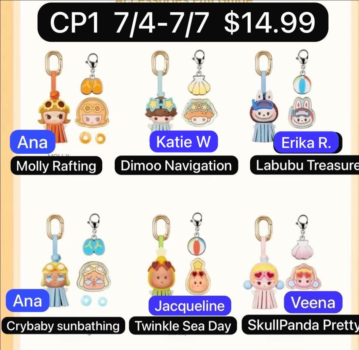 (Pre-order) Island Vacation decorative accessories