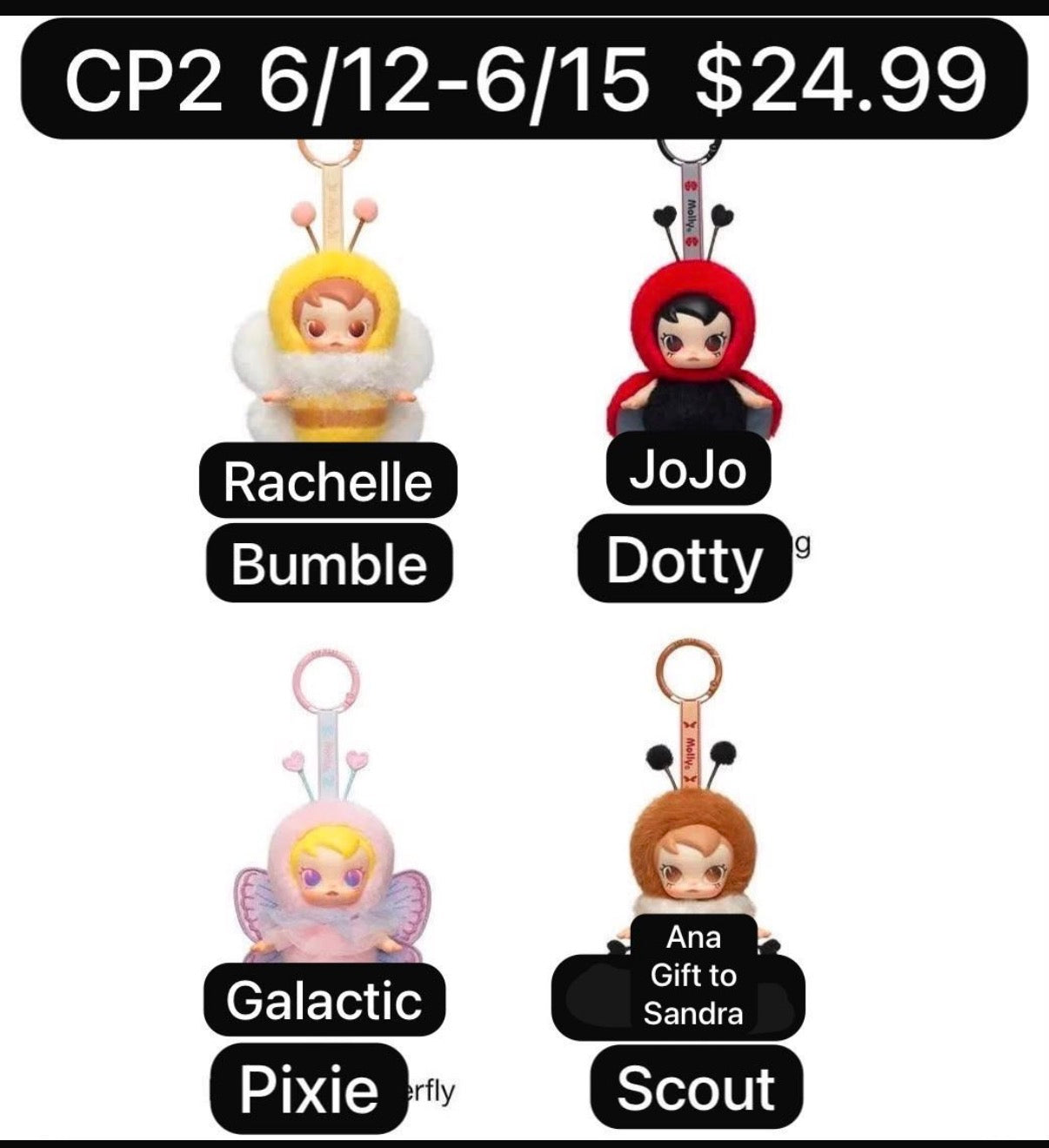 (Pre-Order)Molly Buggy Roam Plush Series Blind Box