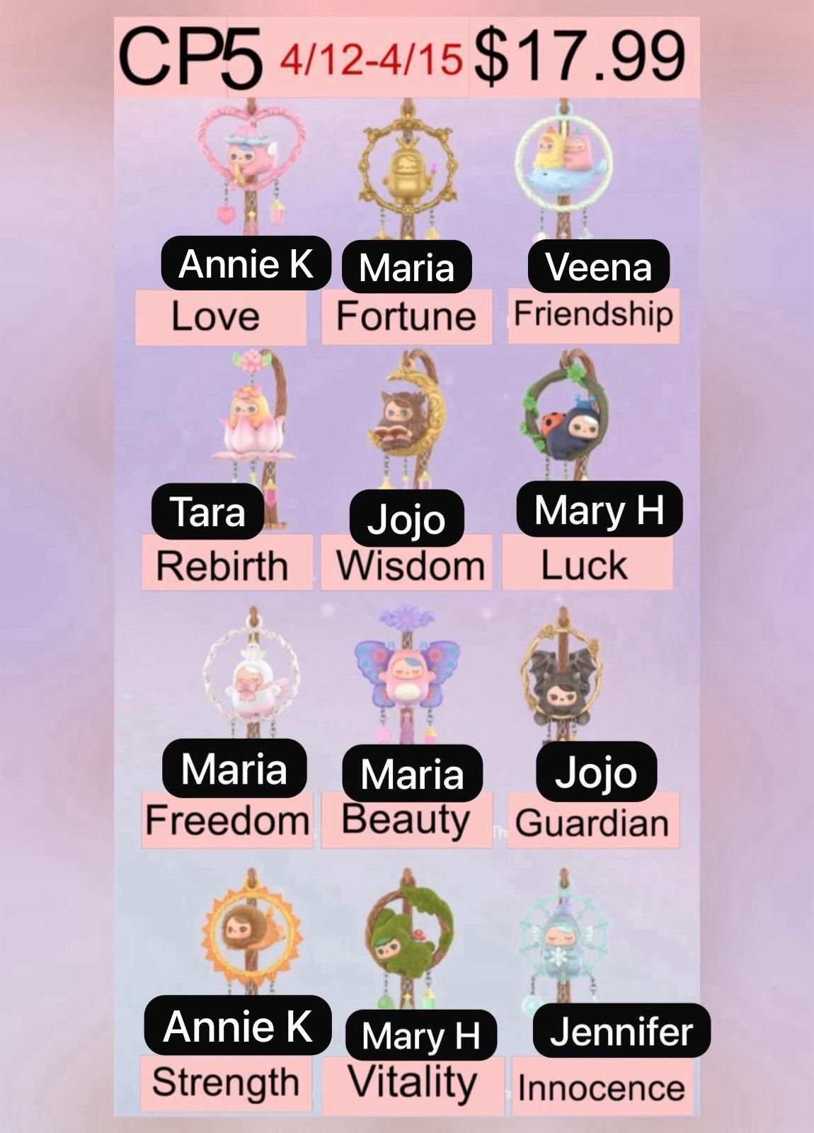 Pucky Dream Wishes Series Blind Box