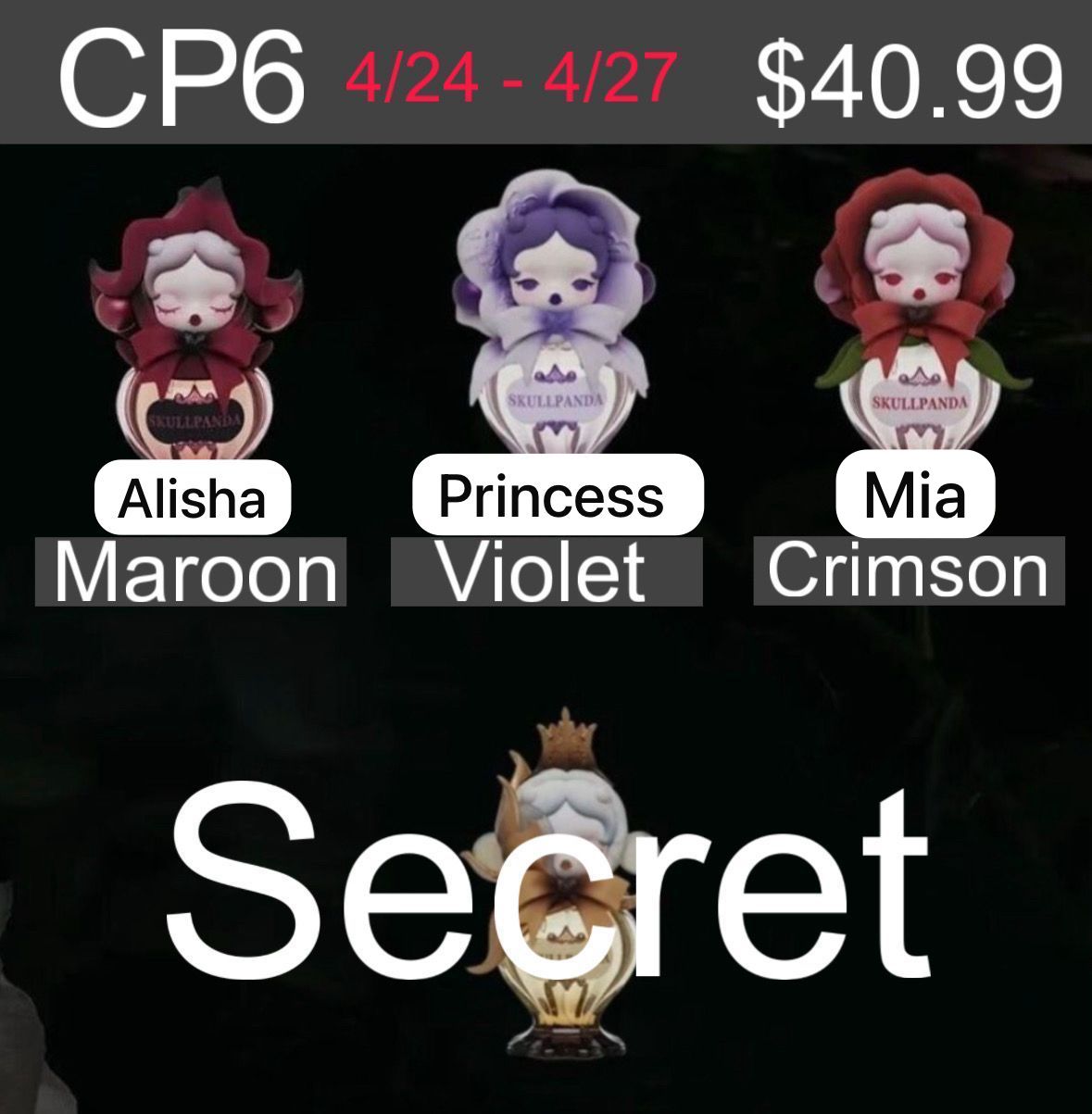 SKULLPANDA's Four-Act Play Series Fragrance Spray
