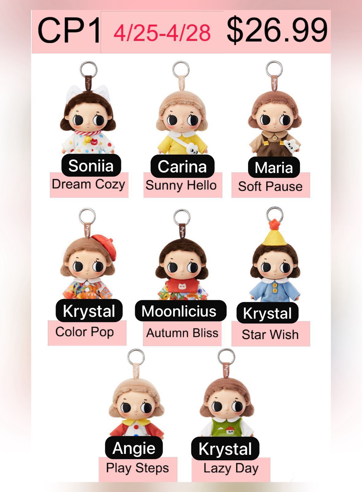 Nyota Where Moments Meet Series Plush Doll