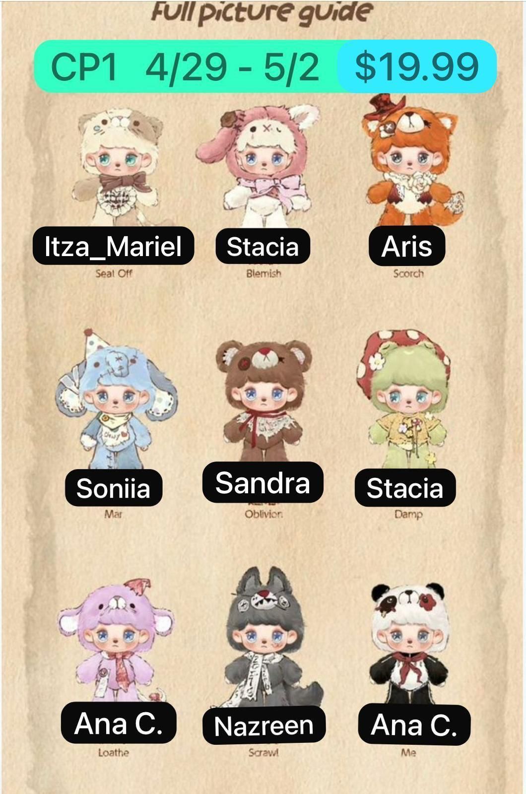 AnMoo The Lost Doll Blind Box