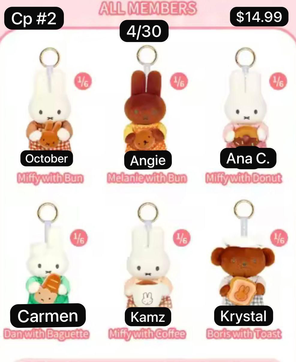 Miffy Baking Series Blind Box