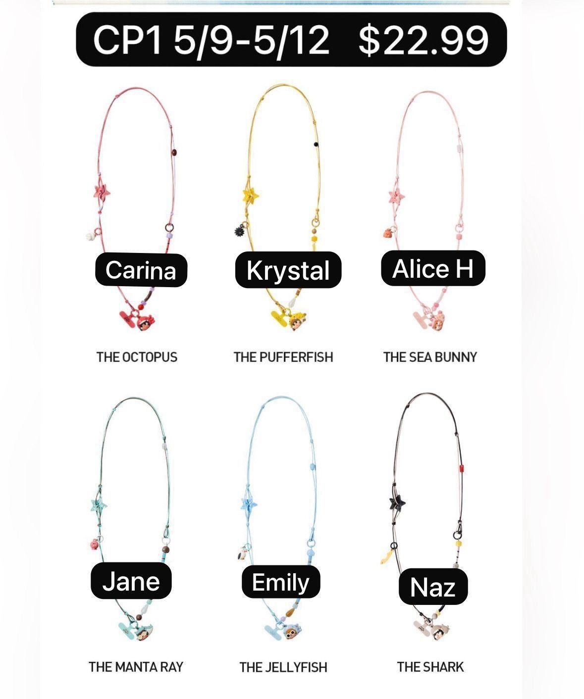 (Pre-Order)POP MART CRYBABY Cry Me an Ocean 3-in-1 Detachable Phone Charm Series