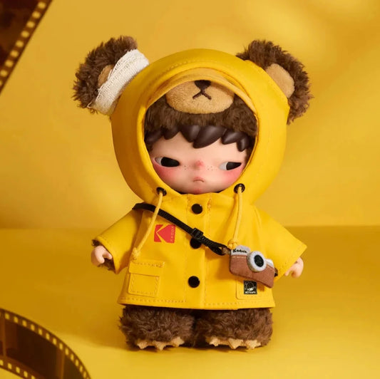 (Pre-Order)POP MART Hirono × Kodak Little Bear Vinyl Plush Pendant(Send Before May 20)