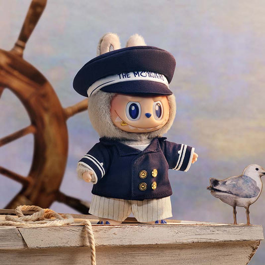 (Pre-Order)POPLAND Monsters De Vliegende LABUBU Series Captain Vinyl Plush Hanging Card