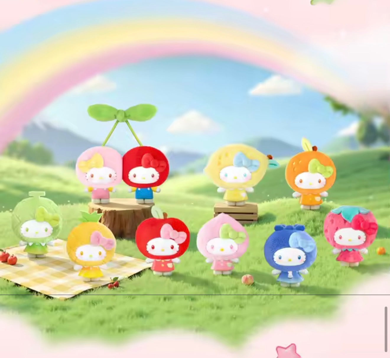 (Pre Order) Sanrio Fruit Series