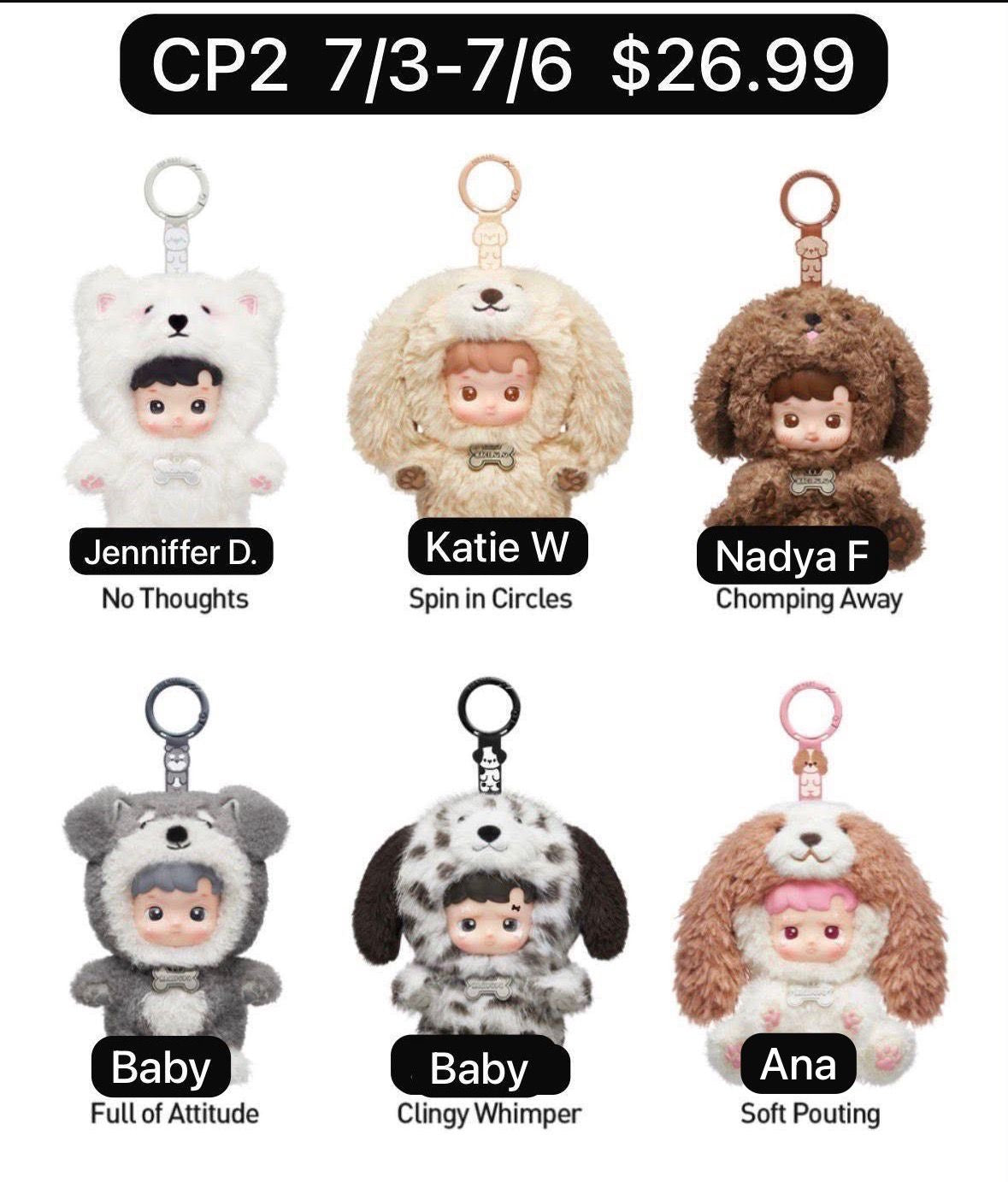 (Pre-Order)Hacipupu Take Me Home Plush Series Dolls