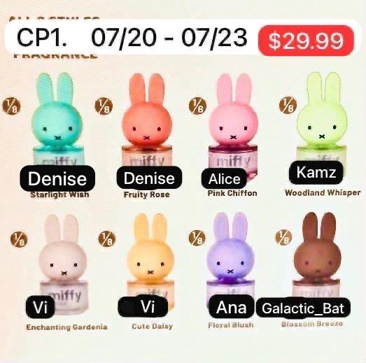 (Pre Order)Vipo Miffy Franrance