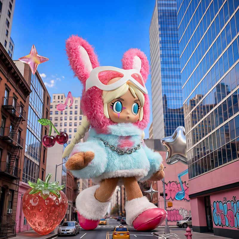 (Pre-Order)Peach Riot Fruit Punch Series Plush Doll Pendant