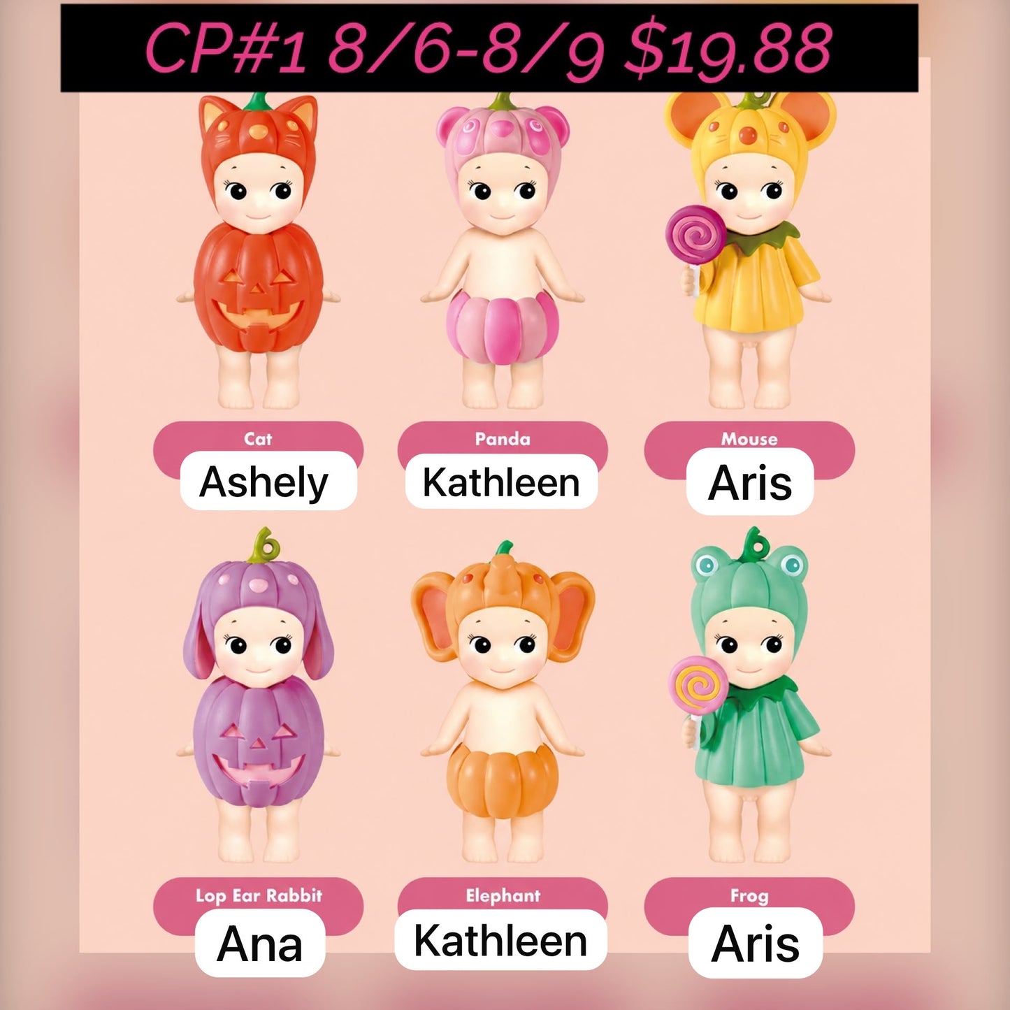 (Pre-Order) Sonny Angel Pumpkin Patch